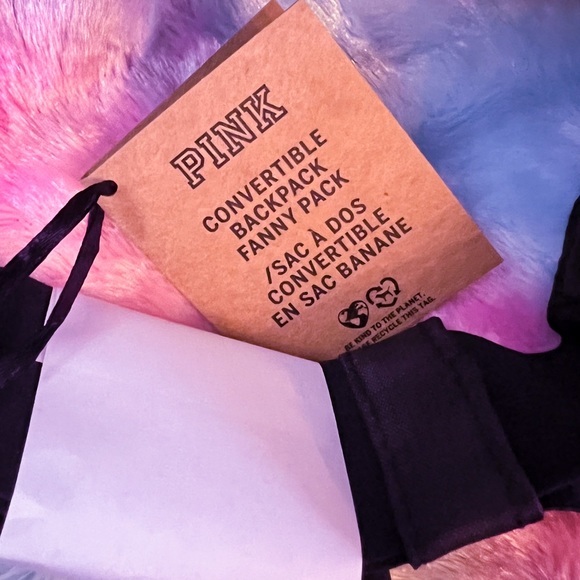 VS PINK Packable Backpack/Fanny Pack NWT - Picture 3 of 6